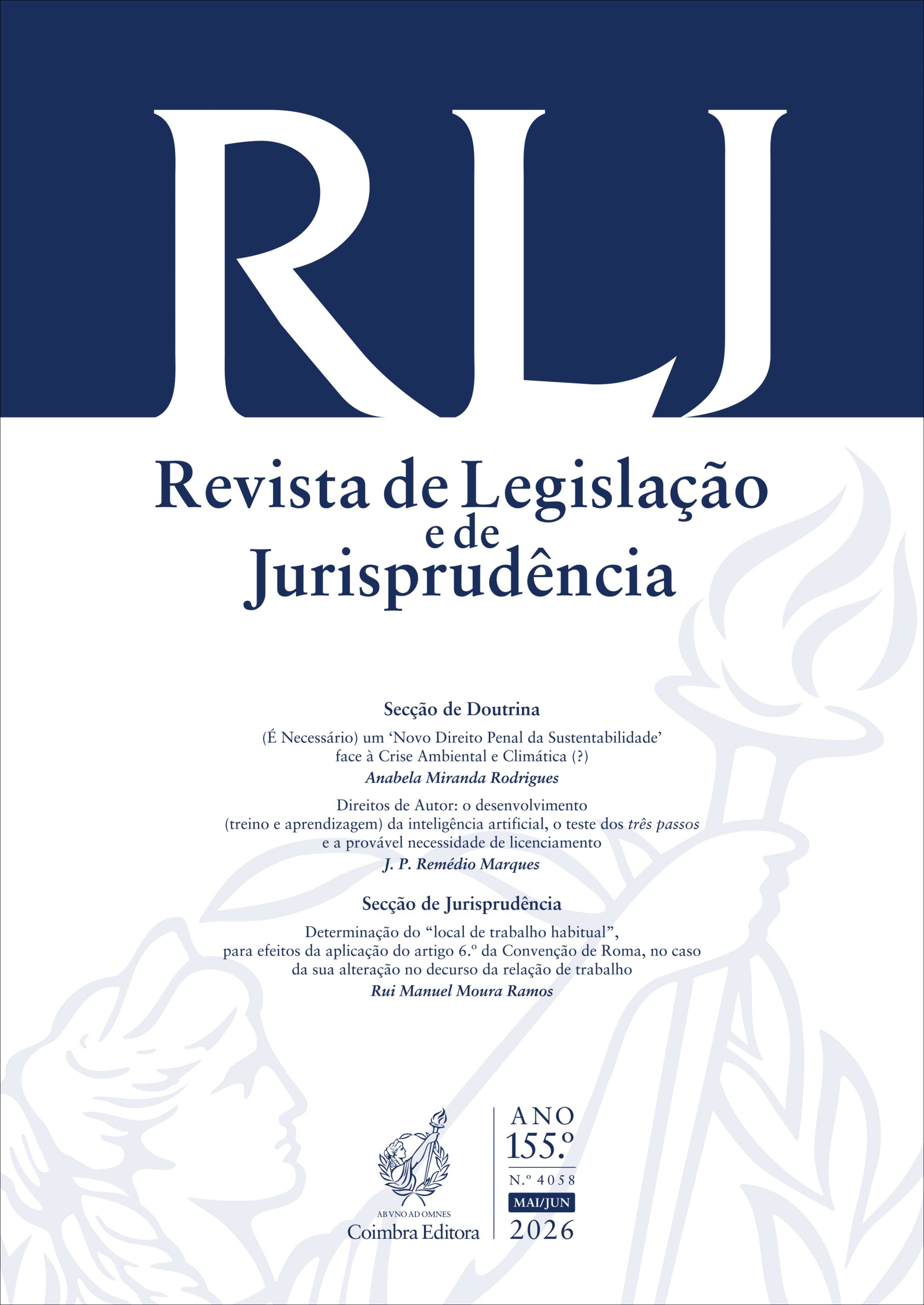 Revista de Legislação e de Jurisprudência – Ano 155.º – N.º 4058